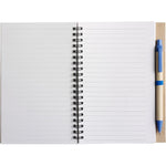 Smithen Cardboard notebook with ballpen