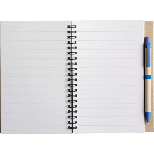 Smithen Cardboard notebook with ballpen