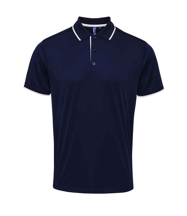 Premier Contrast Coolchecker® Piqué Polo Shirt