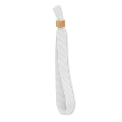 Branded RPET polyester wristband