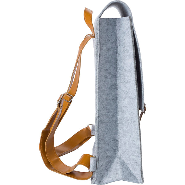 Branded Baldow RPET felt backpack