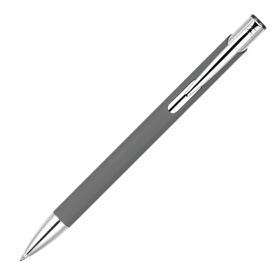 Branded MOLE-MATE ball pen with chrome trim