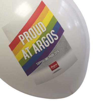 Branded Full Colour Print Biodegradable 12" Latex Balloons