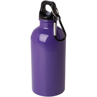 Oregon 400 ml RCS certified single wall stainless steel water bottle with carabiner