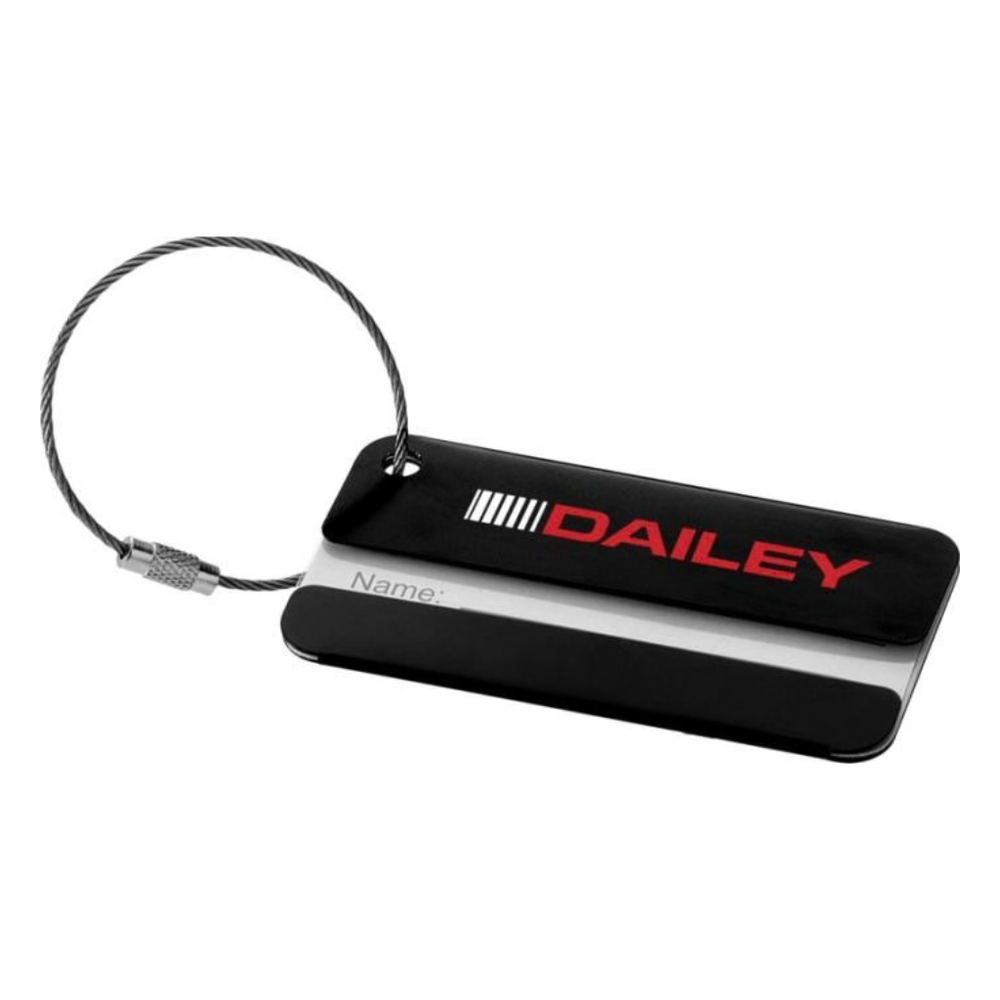 Branded Discovery luggage tag
