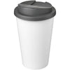 Branded Americano® Eco 350 ml recycled tumbler with spill-proof lid