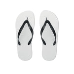 Branded Sublimation beach slippers L