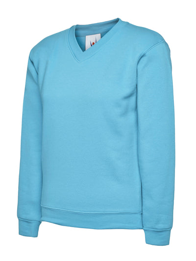 Branded Childrens Classic V-Neck Sweatshirt