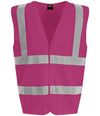 Pro RTX High Visibility Waistcoat Raspberry