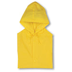 PVC raincoat with hood