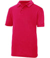 AWDis Kids Cool Polo Shirt Hot Pink