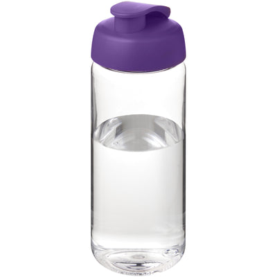 Branded H2O Active® Octave Tritan™ 600 ml flip lid sport bottle
