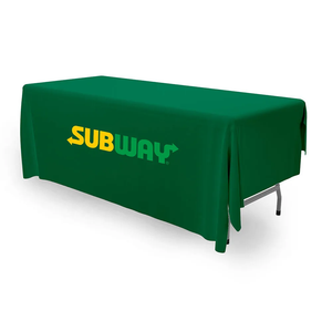 6ft Custom Branded Tablecloth