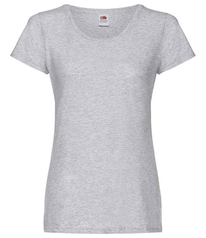 Fruit of the Loom Lady Fit Original T-Shirt Heather Grey