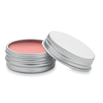 Vegan lip balm in round tin