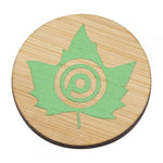 Bamboo Badge (UK Made: Bespoke 35mm)