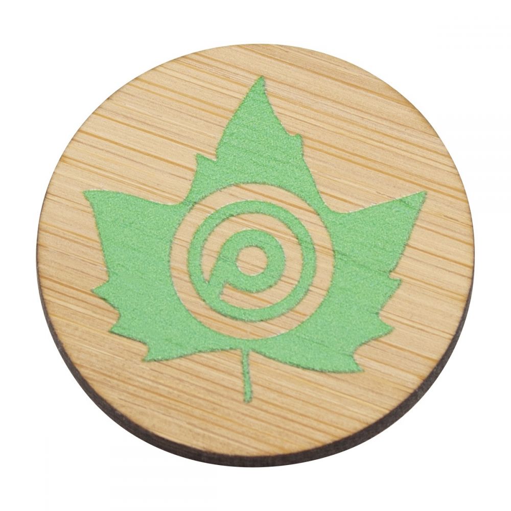 Branded Bamboo Badge (UK Made: Bespoke 35mm)