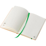 Branded Cantel Recycled paper notebook (approx. A5)