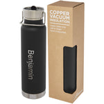 Branded Thor 750 ml copper vacuum insulated sport bottle