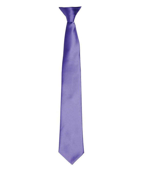 Premier 'Colours' Satin Clip Tie