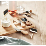 Branded Bamboo Cheese board set