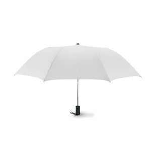21 inch foldable  umbrella White