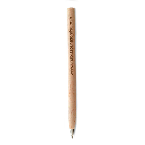 Branded Wooden ball pen with Cap