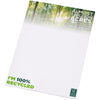 Branded Desk-Mate® A4 recycled notepad 50 pages