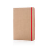 Branded A5 kraft notebook