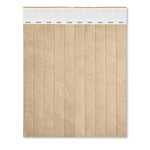 Branded One sheet of 10 wristbands
