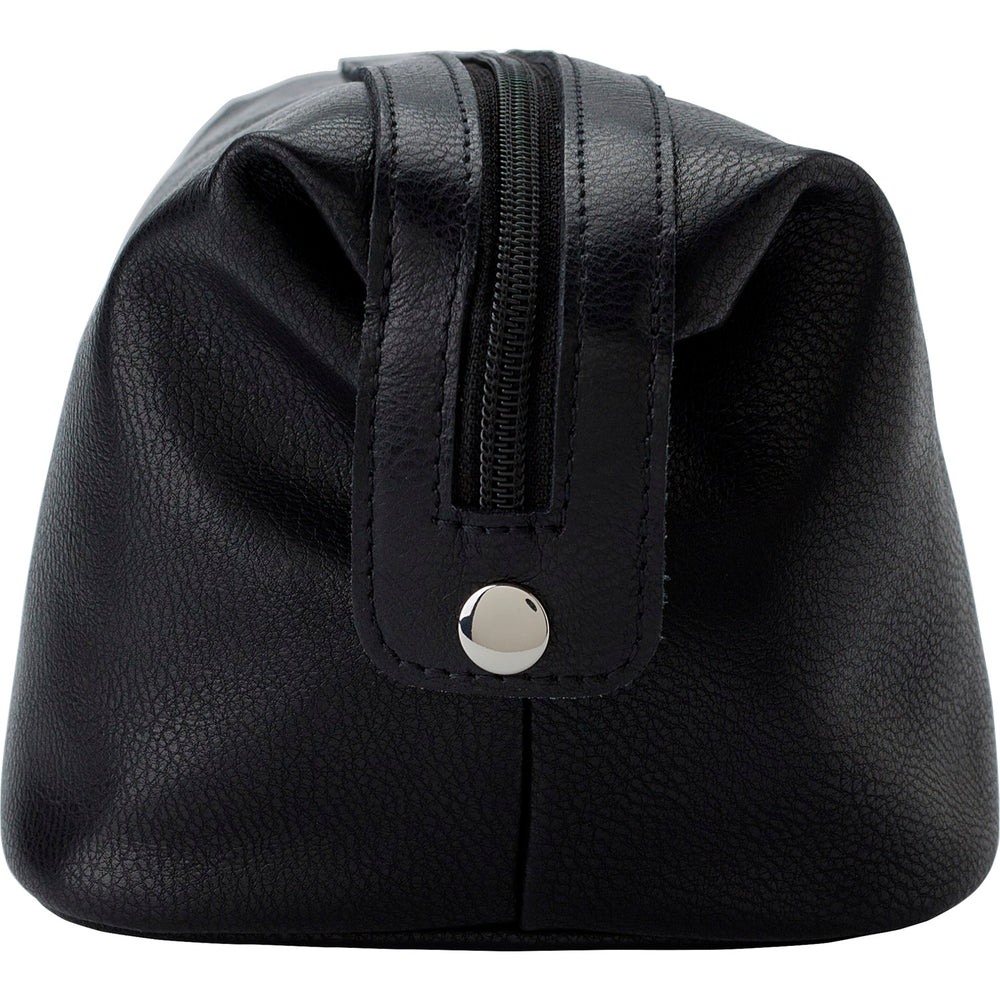Branded Birkhouse Leather toiletry bag