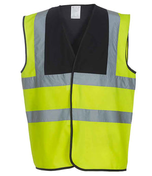 Yoko Hi-Vis Two Band and Braces Waistcoat