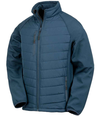 Result Genuine Recycled Compass Padded Jacket Navy/Navy