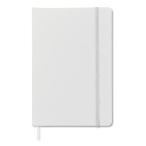 A5 notebook 96 plain sheets White