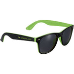 Branded Sun Ray sunglasses with two coloured tones