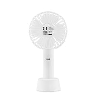 USB desk fan with stand