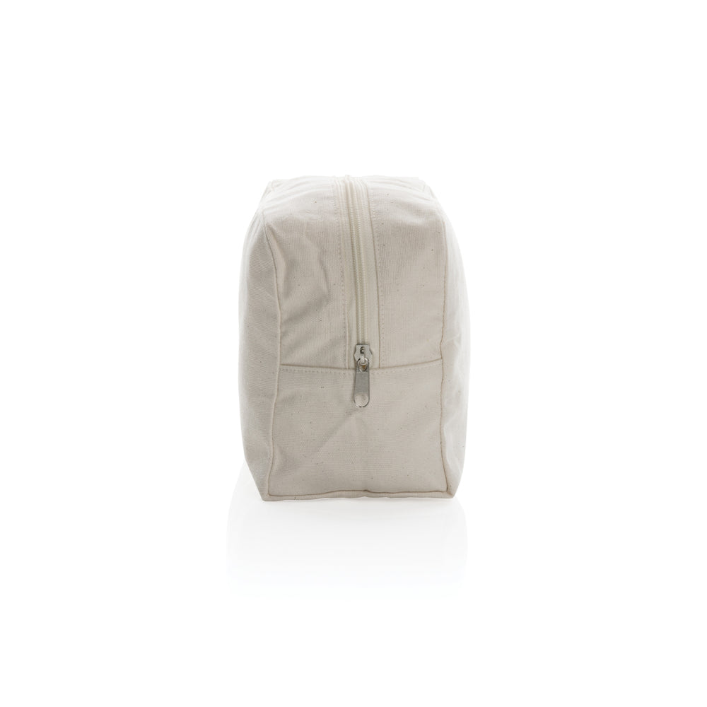 Branded Impact Aware™ 285 gsm rcanvas toiletry bag undyed