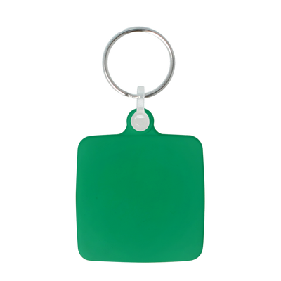 45mm Square Keyring
