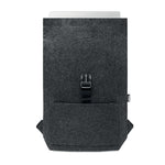 Branded RPET felt backpack