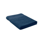 Towel organic cotton 180x100cm Blue