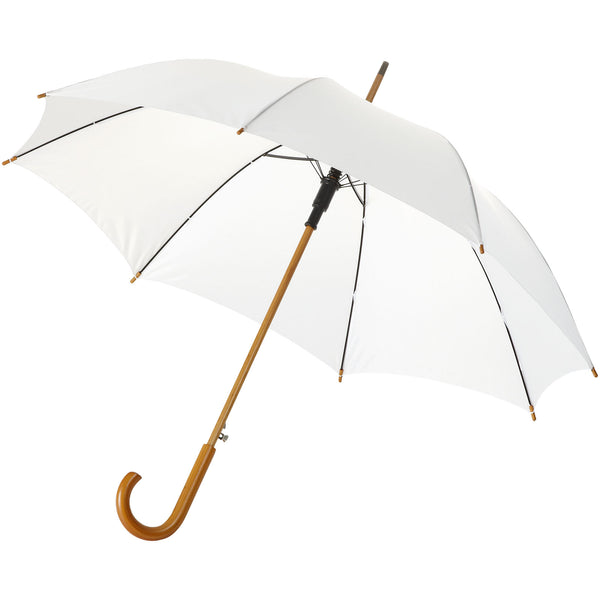 Branded Kyle 23" auto open umbrella wooden shaft and handle
