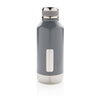 Branded Leak proof vacuum bottle with logo plate