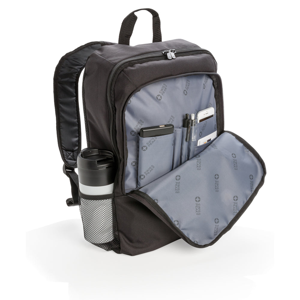 Branded 17” business laptop backpack
