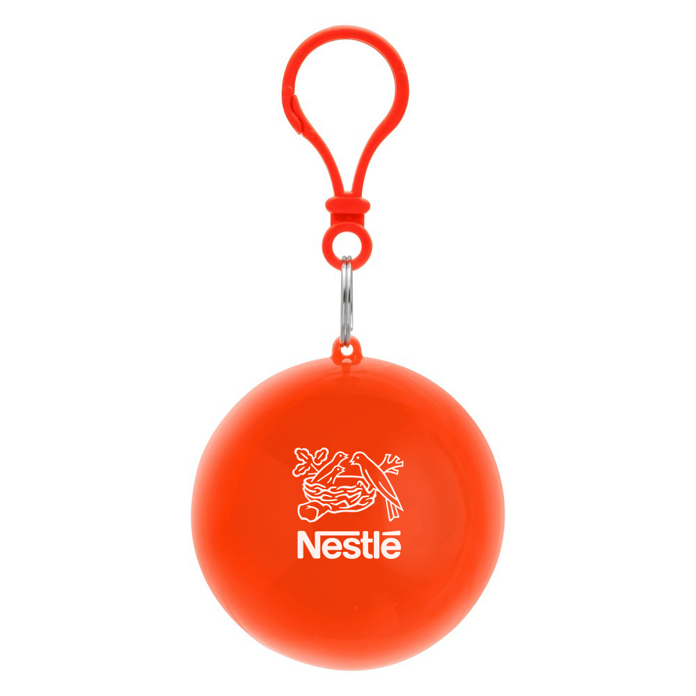 Branded Poncho Keyring