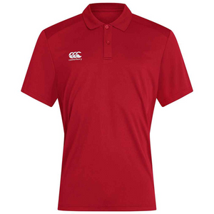 Canterbury Club Dry Polo Shirt Flag Red