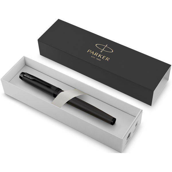 Branded Parker IM achromatic rollerball pen