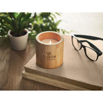 Branded Plant based wax candle 160 gr