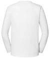 Fruit Loom Iconic 195 Long Sleeve T-Shirt White