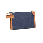 Branded VINGA Bosler GRS recycled canvas toiletry bag
