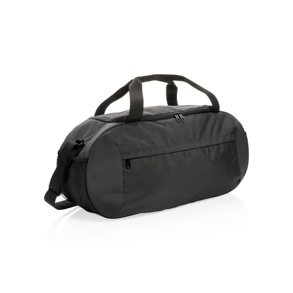 Branded Impact AWARE™ RPET modern sports duffel